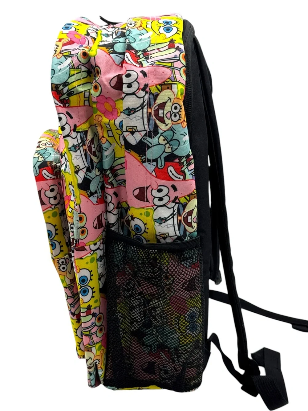Mad Engine SpongeBob SquarePants Bikini Bottom Friends Multi Character Backpack - Picture 4 of 16